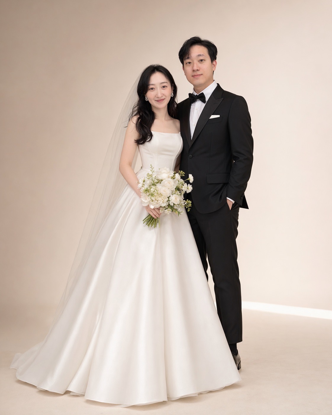 Forever begins — bridal portrait